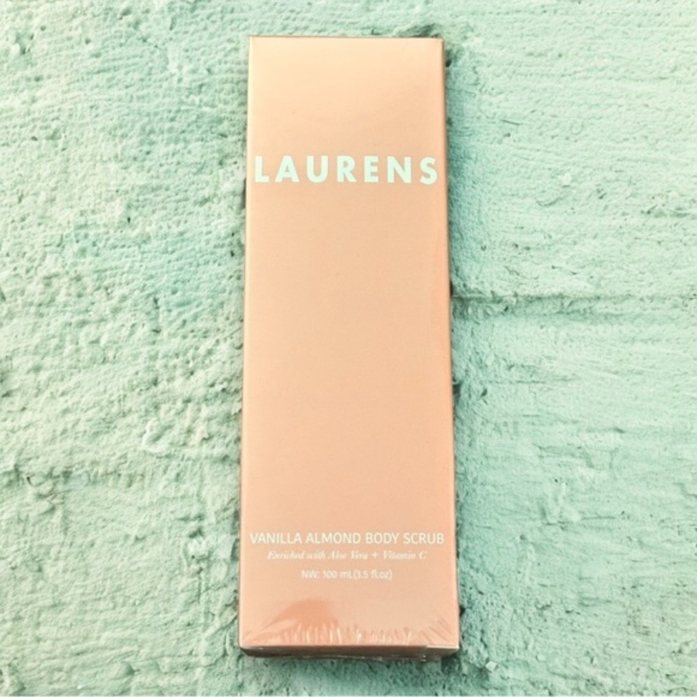 🆕 NWT Laurens VANILLA ALMOND BODY SCRUB